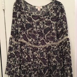 Nordstrom’s flowery dress Sun & Shadow S